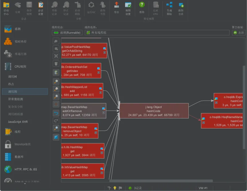 Screenshot of JProfiler