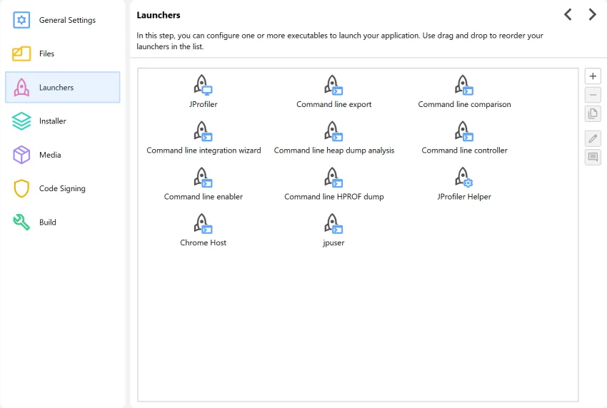 Screenshot of install4j